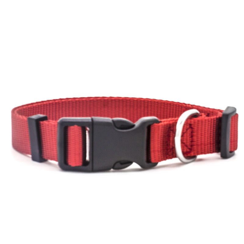 New Pet Collar Color: red, rose red, pink, orange, green, black, blue, sky blue, purple